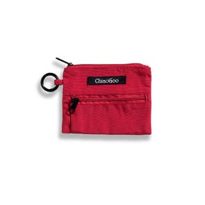 ChiaoGoo Tasche zum Befüllen für Zubehör, rot (12x9,5 cm)