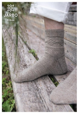 Ladugård - Socken mit Strukturmuster