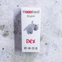 DIY Häkelset - Amigurumi, Rhino Dex